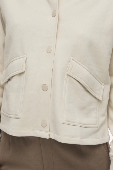 Vila viodessia o-neck l/s shacket